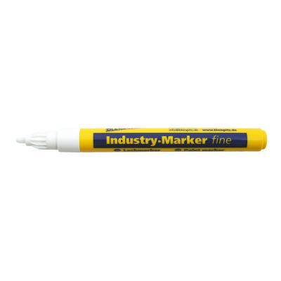 Industri marker 1-2 mm HVID rund spids (model 0976)